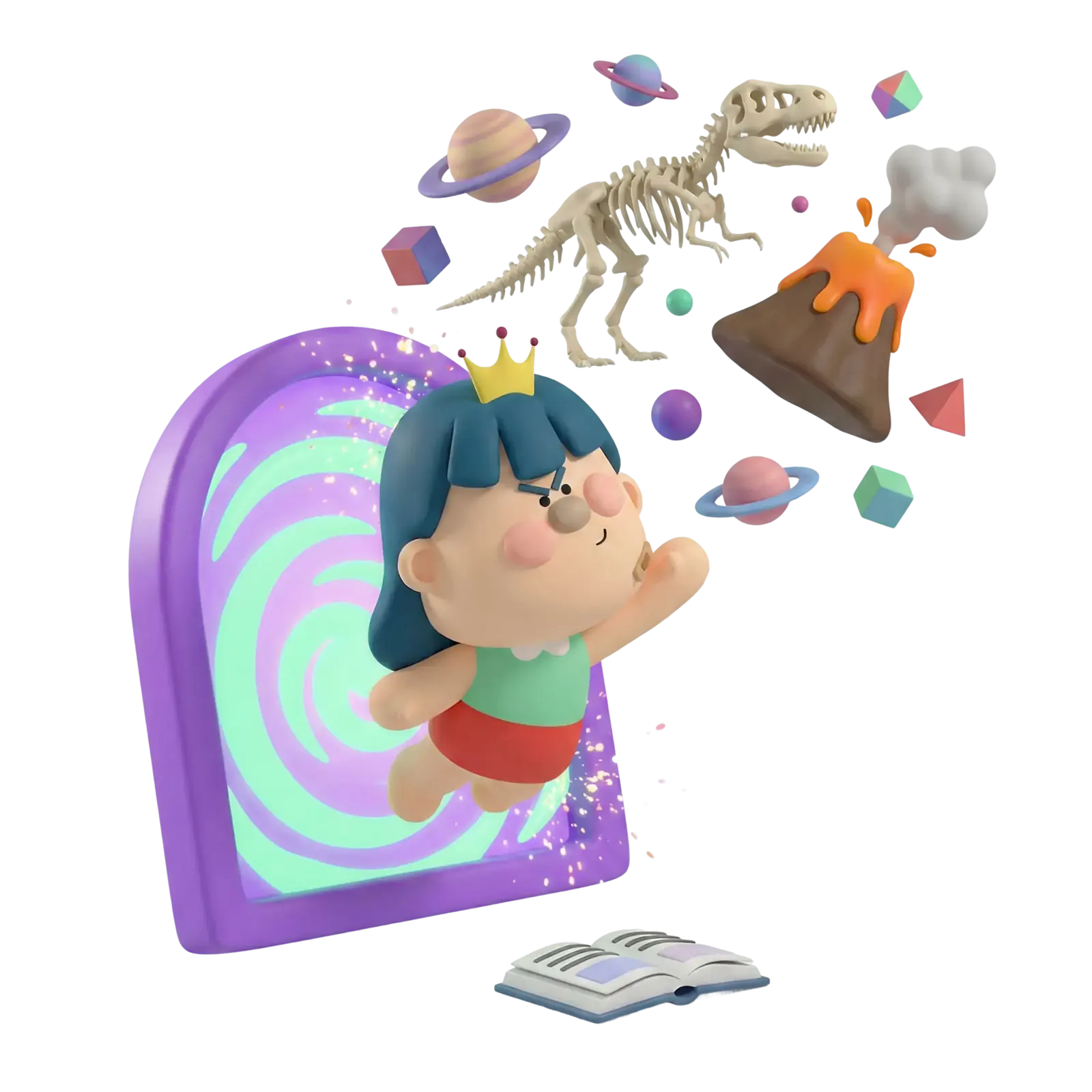 디디와 함께 화산 속으로 — WAGZAK JUMP 3D AR 학습
