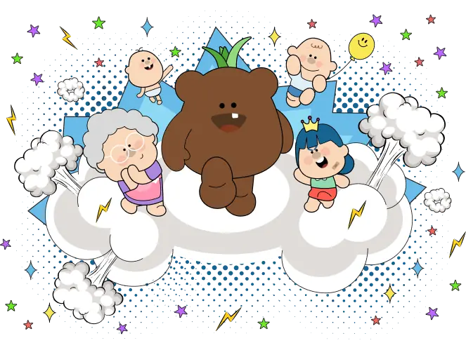 WAGZAK 패밀리 캐릭터 — 디디와 친구들